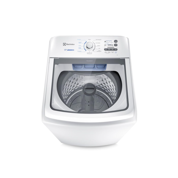 Máquina de Lavar Electrolux 17kg Branca Essential Care com Cesto Inox e Jet&Clean (LED17)