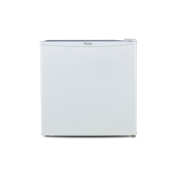 Frigobar Philco 45L 1 Porta Degelo Manual e Porta Garrafas PFG50B Branco
