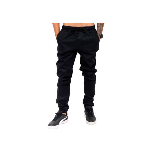 Calças Masculina Jogger Com Punho Elástico