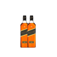 Kit com 2 Johnnie Walker Black Label Blended Scotch Whisky 1000ml