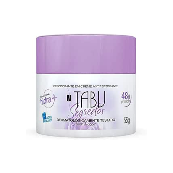 Tabu Desodorante Creme Antip. -Segredos 55 Gr