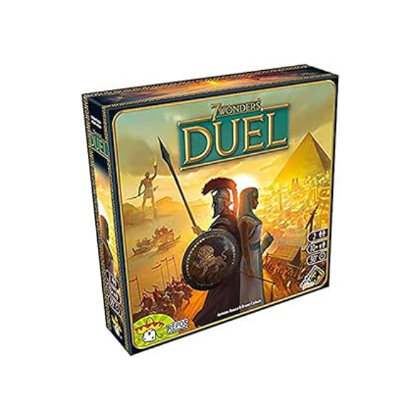 Galápagos, 7 Wonders Duel, Jogo de Tabuleiro de Estratégia, 2 jogadores, 30 minutor por partida