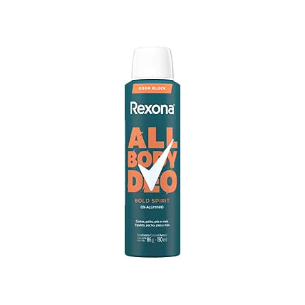 Rexona All Body Desodorante Aerossol Bold Spirit 150ml