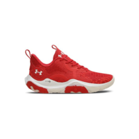 Tênis Under Armour Basquete Spawn 3 Masculino - Vermelho+Branco