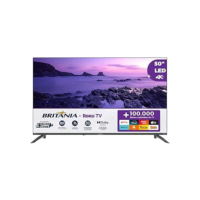 TV Smart TV 50” Britânia Roku TV LED Dolby Audio BTV50VA4REGB