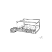 Gira Grill Inox Churrasqueira 5 Espetos