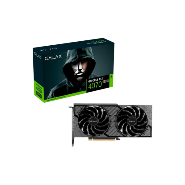 Placa de Vídeo RTX 4070 Super 1-Click OC 2X TecLab Lite Galax NVIDIA GeForce - 47SOM7MDABCD