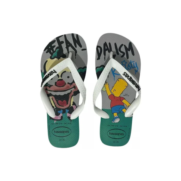 Nova Coleção! Chinelo Havaianas Unissex  The Simpsons Lindo!