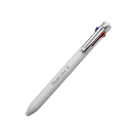 Pentel Caneta Izee 4 Cores 0.7mm Corpo Branco Tinta Azul Vermelho Verde e Preto SM/BXC467W