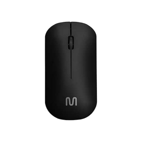 Mouse sem Fio Slim Box Conexão USB 1200DPI 3 Botões Box Preto Multi (Multilaser) - MO307