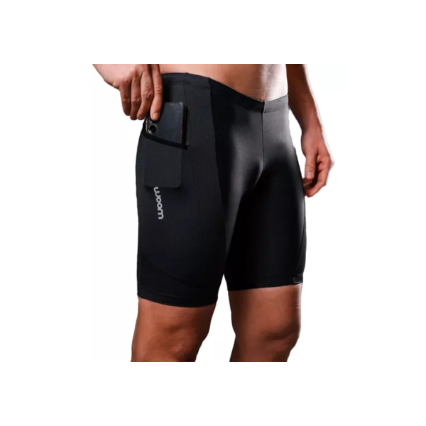 Bermuda De Corrida Woom Light Run Masculino Preto