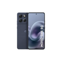 Smartphone Motorola Moto g86 5G - 256GB 24GB (8GB RAM+16GB Ram Boost) Tela 1.5K pOLED, 50MP Sony camera OIS Moto AI, videos em 4K, IP68 + IP69 - Grafite