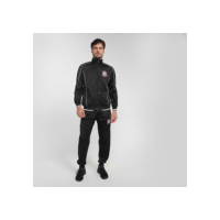 Agasalho Corinthians Trilobal Twist Masculino - Preto+Branco