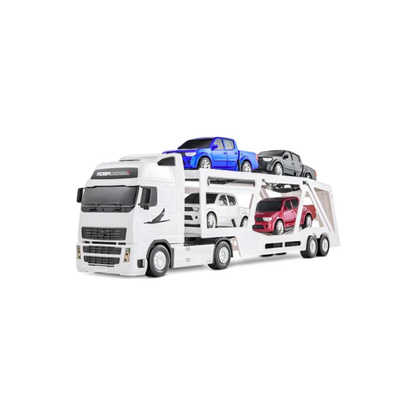 Caminhão Cegonheira Com Carrinho Diesel Grande Roma