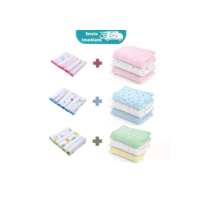 Kit Enxoval Cueiro e Paninho de boca ( 9 PEÇAS ) Bebê