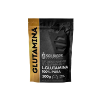L-Glutamina 500g - 100% Pura Importada - Soldiers Nutrition