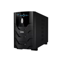 No break SMS Power Vision Upv 3000 Bi 27737 3000VA entrada de 115V - 127V / 220V e saída de 115V preto