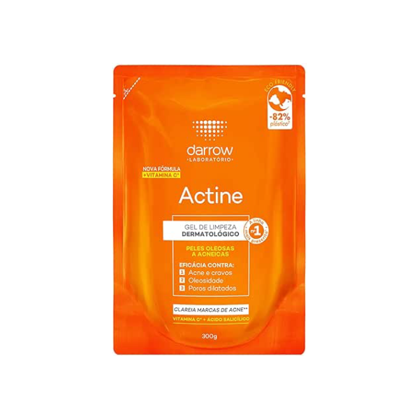 Darrow Actine Gel de Limpeza Facial Refil 300g