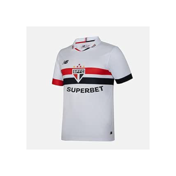 Camisa New Balance NB SPFC 2024 Home Torcedor C/P, Masculino, G