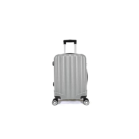 Mala de Bordo ABS 4 Rodas Adventure Fortt Prata - MAB01-PR