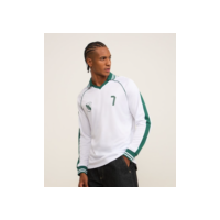 Camisa Polo Esportiva em Tecnologia Dry com Estampa Localizada Branco
