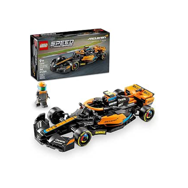 LEGO Set Speed Champions 76919 Carro de Corrida de Formula 1 da McLaren 2023 245 peças