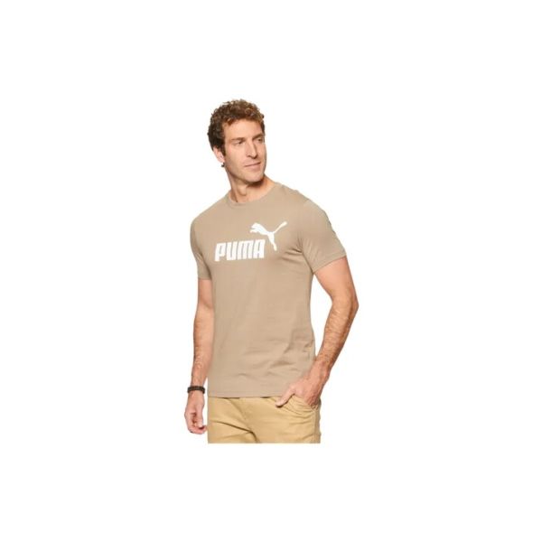 Camiseta Casual Masculina Essentials No. 1 Logo Tee Puma