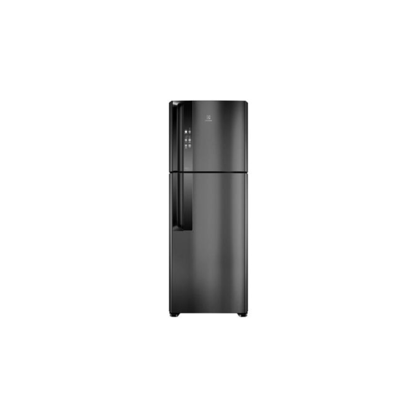 Geladeira/Refrigerador Electrolux IF56B Inverter Top Freezer Frost Free 474L Black Inox Look