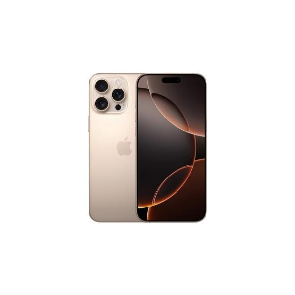 iPhone 16 Pro Max Apple 256GB, Câmera Tripla de 48MP, Tela 6,9", Titânio-Deserto