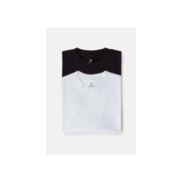 Kit Com 2 Camisetas Oversized Masculinas Básicas Relaxed Hering - Colorido