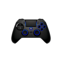 Controle Para Ps4 Ps3 Joystick Sem Fio Qrd Spark N5 Preto Para Pc Ios Android Efeito Hall Gamepad