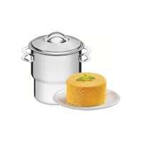 Cuscuzeira, Tramontina, Solar 62519140, Inox, dimetro de 14 cm