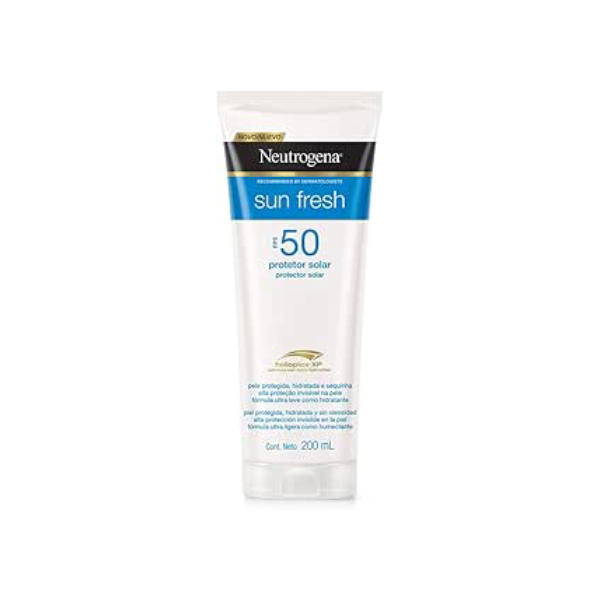 Neutrogena Sun Fresh Protetor Solar Corporal, FPS 50, 200ml