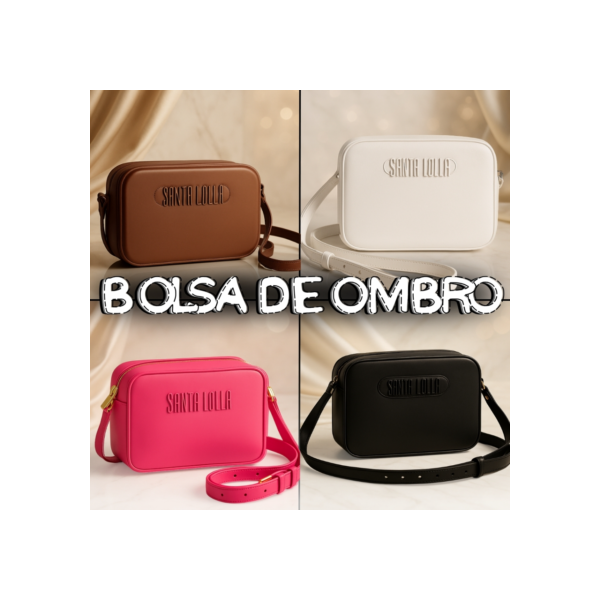 Bolsa Feminina Transversal Compacta e Leve para o Dia a Dia