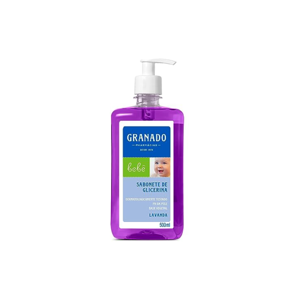 Granado Sabonete Líquido Bebê, Lavanda, 500ml