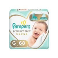 Fralda Pampers Premium Care G - 68 fraldas