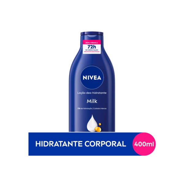 NIVEA Loção Hidratante Milk Pele Seca a Extrasseca 400ml