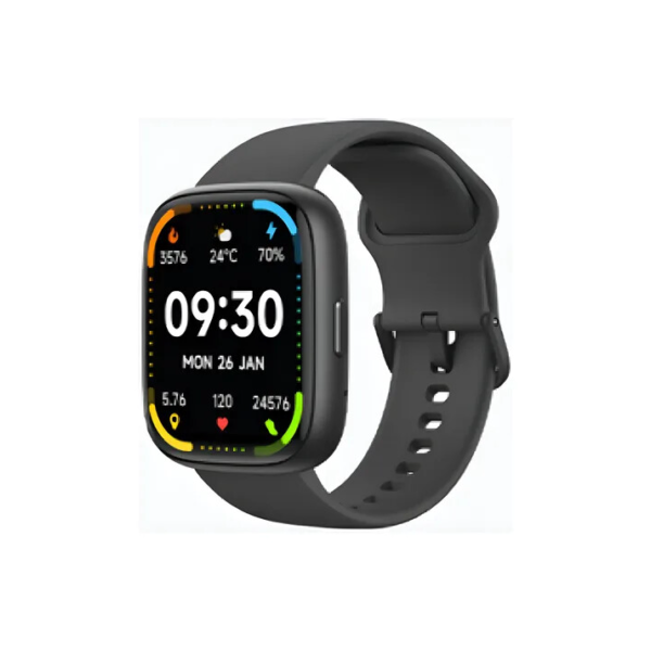 Relógio Smartwatch Em Toque Alexa Ip68 Bluetooth 5.3 Caixa Branco Pulseira Preto Bisel Preto Desenho Da Pulseira Milanese