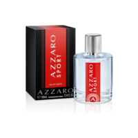 Perfume Masculino Eau de Toilette Energizante Fresco Fragrância Cítrica Amadeirada com Notas de Bergamota, Gengibre e Cedro Azzaro Sport Frasco com 100ml