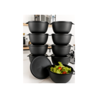 Kit Potes Plásticos 10 unidades BOWL Marmitas