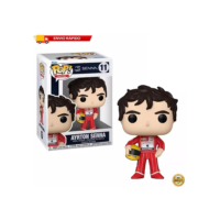 Boneco Ayrton Senna Estilo Funko Pop – McLaren | Versão Colecionável Econômica