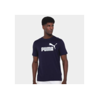 Camiseta Puma No. 1 Logo Masculina - Azul