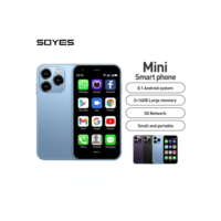 SOYES XS15 Android 8.1 2GB + 16GB Mini Smartphone 3.0 Inch Telefone 3G Rede Infantil Quad Core Pequeno