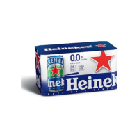 Heineken Cerveja Lager, Sem Alcool Lata 269ml, Pack 8 Unidades