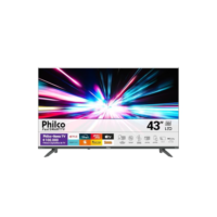 Smart TV Philco 43” Roku Led Dolby Áudio Space Gray PTV43VA4REGB – Bivolt