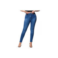 Calça Jeans Super Lipo Feminina Índigo Sawary