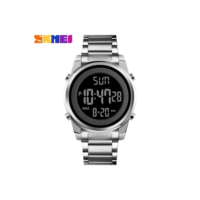 Skmei 1611 Relógio Eletrônico Masculino Com Pulseira De Aço Inoxidável