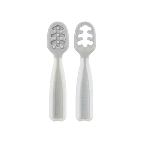 Buba Kit Colher De Treinamento Cinza