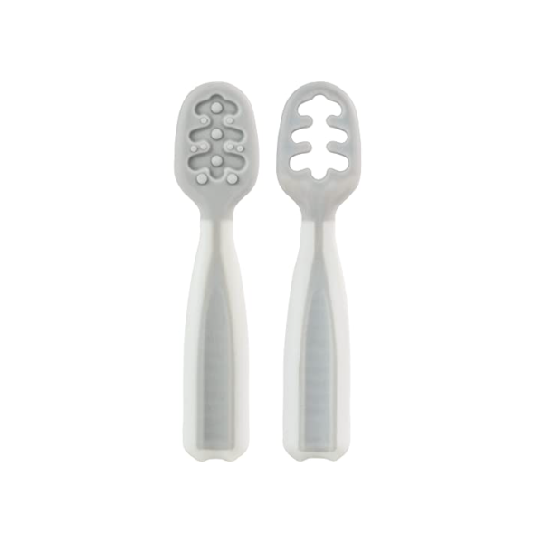 Buba Kit Colher De Treinamento Cinza
