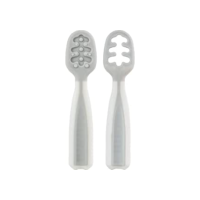 Buba Kit Colher De Treinamento Cinza